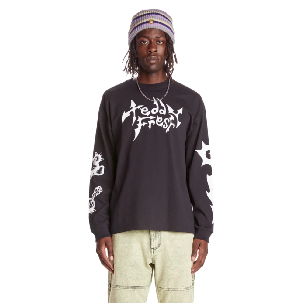 Teddy Fresh Heavy Metal Long Sleeve Tee - Picture 7 of 10
